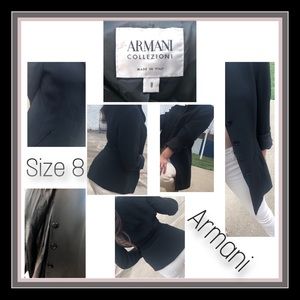 Armani Collezioni Women’s Black Blazer Size 8